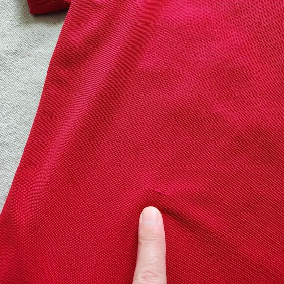 Chick-Fil-A Polo Shirt Mens XL Red Employee Uniform Work Oobe Authentic - Picture 4 of 14